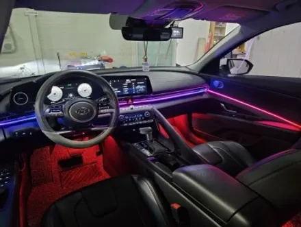 글로우모션 아반떼 CN7 순정 연동 무빙엠비언트가 무엇일까요?? 무빙엠비언트에 대한 모든것! / 대전 유성구 학하동