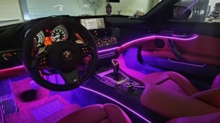 BMW Z4 E89 엠비언트 라이트 하셔야죠!~~ 오픈카는 엠비언트 필수!! / 대전 유성구 학하동