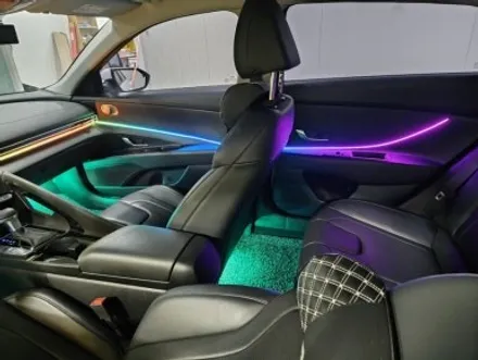 글로우모션 아반떼 CN7 순정 연동 무빙엠비언트가 무엇일까요?? 무빙엠비언트에 대한 모든것! / 대전 유성구 학하동