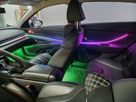 글로우모션 아반떼 CN7 순정 연동 무빙엠비언트가 무엇일까요?? 무빙엠비언트에 대한 모든것! / 대전 유성구 학하동