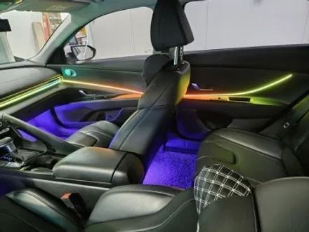 글로우모션 아반떼 CN7 순정 연동 무빙엠비언트가 무엇일까요?? 무빙엠비언트에 대한 모든것! / 대전 유성구 학하동