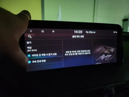 대전 엠비언트 전문점에서 싼타페 엠비언트 했습니다 ~~^^ / 대전,세종,청주