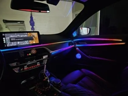 [공지] BMW G30 LCI 5시리즈 순정 엠비언트 라이트보다 더 예쁘게 바꾸는 방법 / 대전 유성구 학하동