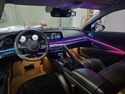 글로우모션 아반떼 CN7 순정 연동 무빙엠비언트가 무엇일까요?? 무빙엠비언트에 대한 모든것! / 대전 유성구 학하동