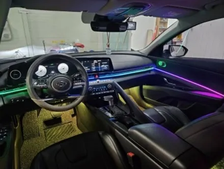 글로우모션 아반떼 CN7 순정 연동 무빙엠비언트가 무엇일까요?? 무빙엠비언트에 대한 모든것! / 대전 유성구 학하동