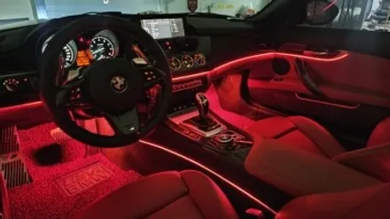 BMW Z4 E89 엠비언트 라이트 하셔야죠!~~ 오픈카는 엠비언트 필수!! / 대전 유성구 학하동