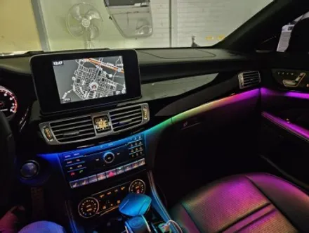 벤츠 CLS63AMGs w218 엠비언트 광량업그레이드를 해보자구욧!! / 대전,세종,청주