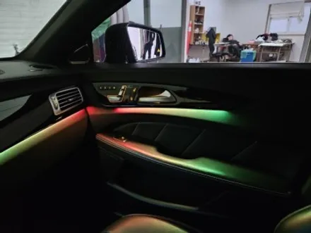 벤츠 CLS63AMGs w218 엠비언트 광량업그레이드를 해보자구욧!! / 대전,세종,청주