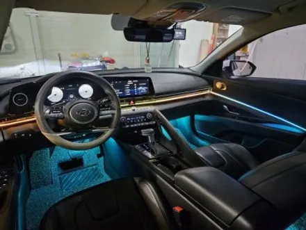 글로우모션 아반떼 CN7 순정 연동 무빙엠비언트가 무엇일까요?? 무빙엠비언트에 대한 모든것! / 대전 유성구 학하동