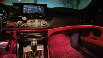 BMW Z4 E89 엠비언트 라이트 하셔야죠!~~ 오픈카는 엠비언트 필수!! / 대전 유성구 학하동