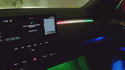 [공지] 전국 최초~! EV3 순정연동 엠비언트 라이트 했습니다 ~!! / 대전 유성구 학하동