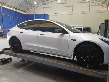 테슬라 BMW 휠 복원 블랙유광 도색 / 인천 부평