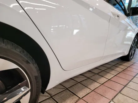 광명 외형복원 아반떼CN7 찌그러진 사이드실 판금도색으로 완벽복원 / 광명시 일직동