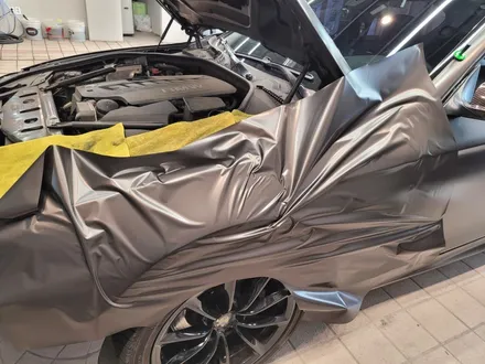 광명 랩핑 부분랩핑 에이버리 사틴다크바솔트 BMW F10 5시리즈 보험랩핑 안양 / 광명시 일직동
