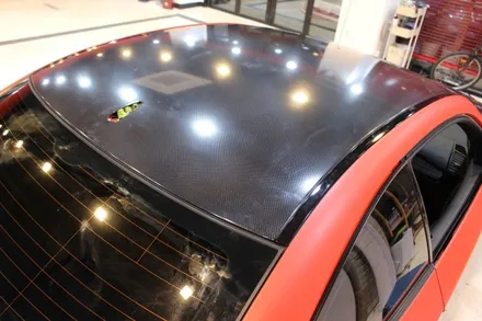 수원랩핑 BMW M1 무광레드로 강렬하게! / 수원 영통구 원천동