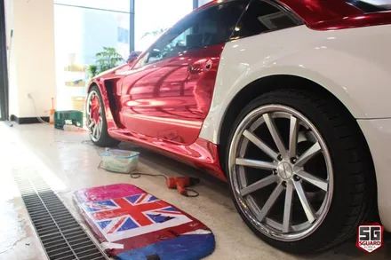자동차랩핑 벤츠SL63 AMG 시선강탈 제대로! / 수원 영통구 원천동