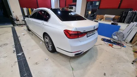 BMW 7시리즈 전체랩핑 중고 740LD 새차만들기! / 수원 영통구