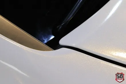 자동차 전체랩핑 블랙→올화이트로 변신! / 수원 영통구 원천동
