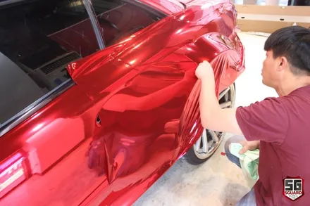 자동차랩핑 벤츠SL63 AMG 시선강탈 제대로! / 수원 영통구 원천동