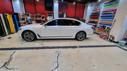 BMW 7시리즈 전체랩핑 중고 740LD 새차만들기! / 수원 영통구