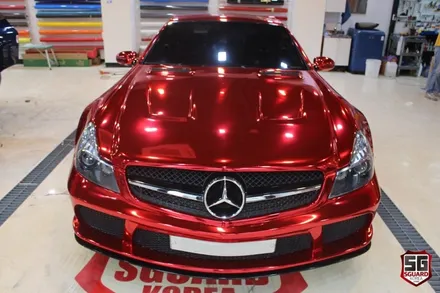 자동차랩핑 벤츠SL63 AMG 시선강탈 제대로! / 수원 영통구 원천동