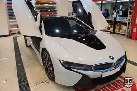 수원랩핑 BMW I8 보호필름 전체시공완료! / 수원 영통구 원천동