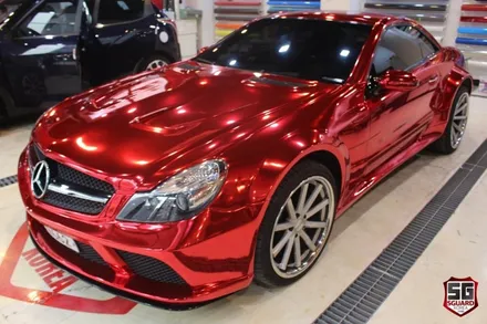 자동차랩핑 벤츠SL63 AMG 시선강탈 제대로! / 수원 영통구 원천동