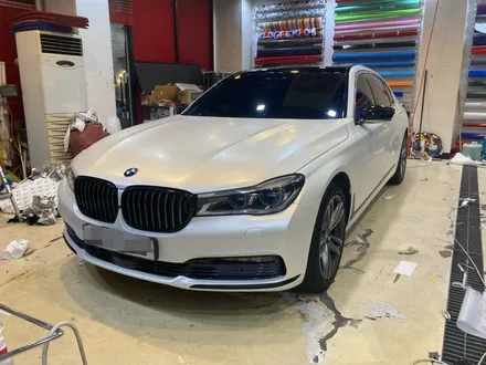 BMW 7시리즈 전체랩핑 중고 740LD 새차만들기! / 수원 영통구