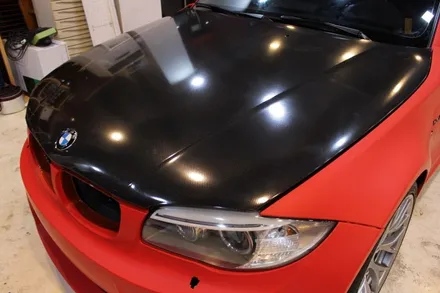 수원랩핑 BMW M1 무광레드로 강렬하게! / 수원 영통구 원천동