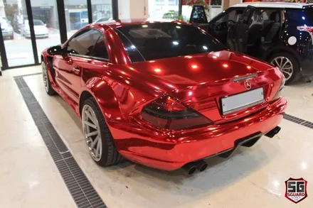 자동차랩핑 벤츠SL63 AMG 시선강탈 제대로! / 수원 영통구 원천동