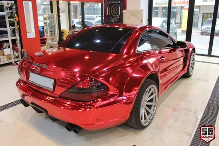 자동차랩핑 벤츠SL63 AMG 시선강탈 제대로! / 수원 영통구 원천동