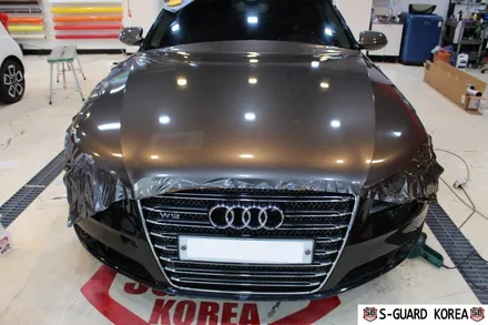 수원랩핑 아우디A8 컬러체인지 성공! / 수원 영통구 원천동