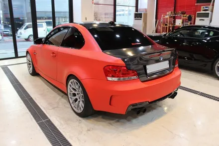 수원랩핑 BMW M1 무광레드로 강렬하게! / 수원 영통구 원천동