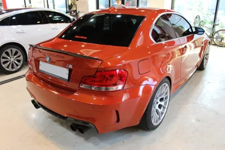수원랩핑 BMW M1 무광레드로 강렬하게! / 수원 영통구 원천동