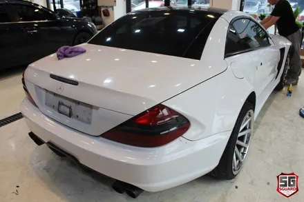 자동차랩핑 벤츠SL63 AMG 시선강탈 제대로! / 수원 영통구 원천동