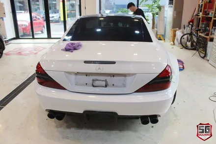 자동차랩핑 벤츠SL63 AMG 시선강탈 제대로! / 수원 영통구 원천동