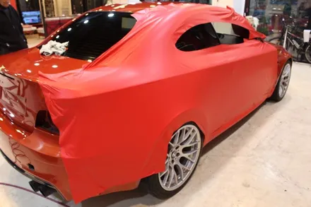 수원랩핑 BMW M1 무광레드로 강렬하게! / 수원 영통구 원천동