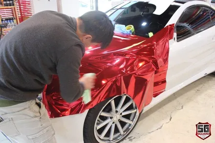 자동차랩핑 벤츠SL63 AMG 시선강탈 제대로! / 수원 영통구 원천동