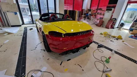 노랗게 물들이자 718 박스터 gts !! / 수원 영통구