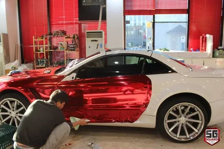 자동차랩핑 벤츠SL63 AMG 시선강탈 제대로! / 수원 영통구 원천동