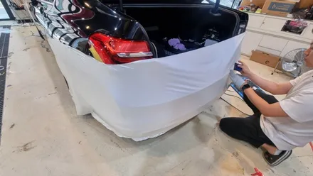 BMW 7시리즈 전체랩핑 중고 740LD 새차만들기! / 수원 영통구
