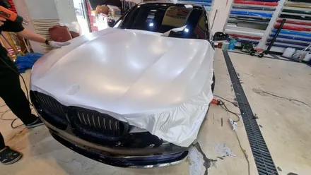 BMW 7시리즈 전체랩핑 중고 740LD 새차만들기! / 수원 영통구