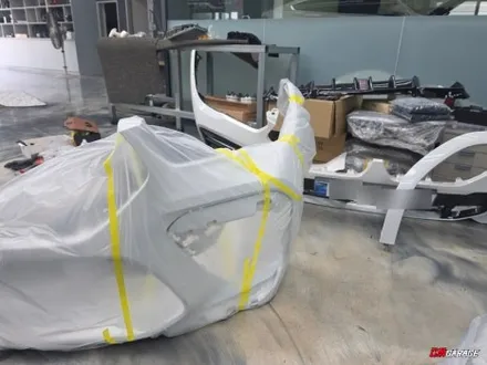 [ BMW X6 ] 차량 프론트부분 X6 M버전으로 범퍼가 교체진행됩니다..^^ 사고로 인한 파손입니다!! 보험처리 수리로 작업을 진행합니다..!!