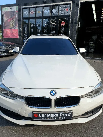 <BMW320D> 천안 수입차썬팅 잘하는 곳 / 유리 교체 / 양면테이프 제거 방법 / 카메이크프로샵 / 천안, 아산, 세종, 대전