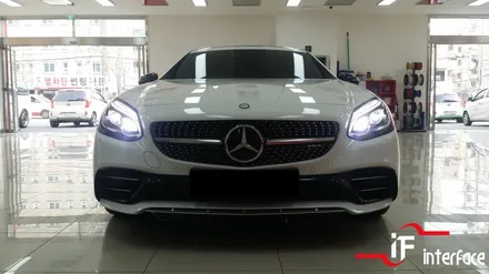 BENZ SLC43 AMG 전방카메라 장착하니 드라이빙감각이 좋아졌죠!!! / 부산 남구
