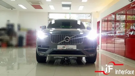 볼보 XC90 네비게이션 블랙박스 사이드스텝, 꼭 필요한것들이죠~!!! / 부산 남구
