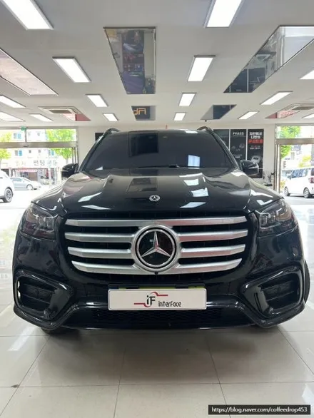 2024 벤츠 더 뉴 신형 GLS 페이스리프트 450d 가로에서 세로본능으로 그릴 교체하다 / 부산 남구