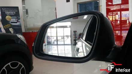 BMW 118d 네비매립하고 와이드미러 교체하니 안전하게 길찾아가죠! / 부산 남구