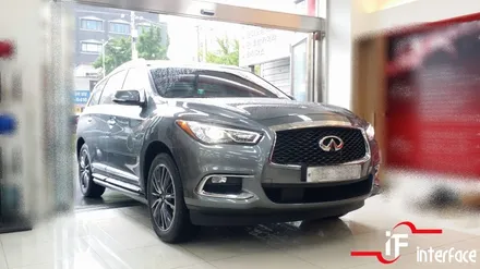 인피니티 QX60 오너님들을 위한 고급정보, 바로 사각지대를 없앨 와이드미러 랍니다. / 부산 남구