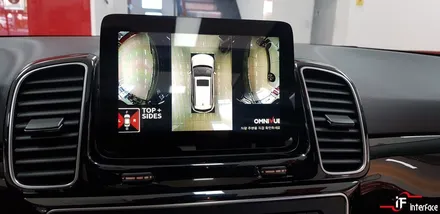 벤츠 GLE350  어라운드 뷰, 세로그릴, 코일매트, 수입차 전차종 와이드미러 장착 가능한곳 [인터페이스] / 부산 남구